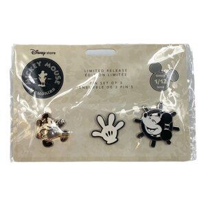 Disney Black Mickey Mouse Memories 1/12 Pin | Collectible Accessory